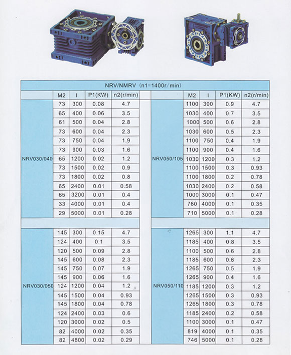 雙級蝸輪蝸輪減速機(jī)-雙段rv減速機(jī)尺寸圖